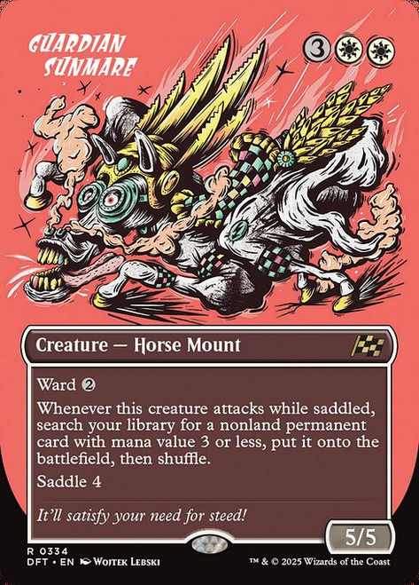 Guardian Sunmare (DFT) (Foil) (Borderless) (#334)