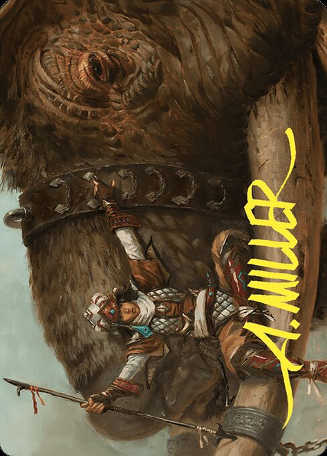 Tuskguard Captain // Tuskguard Captain (ACMM) (Borderless) (#16)