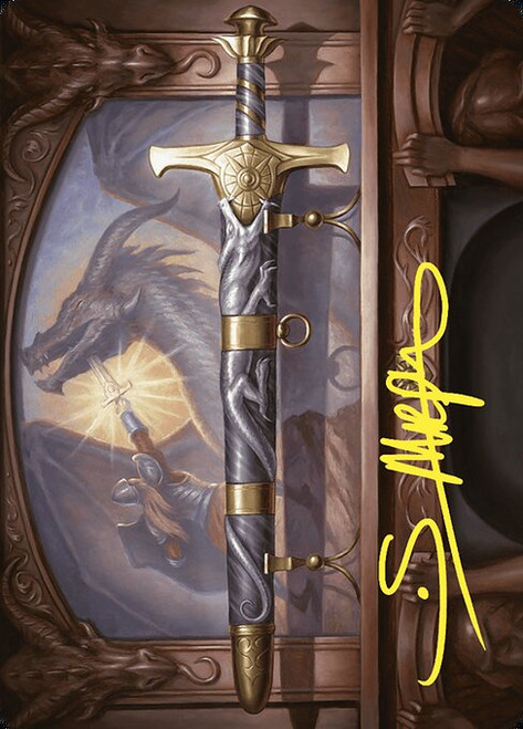 Ancestral Blade // Ancestral Blade (ACMM) (Foil) (Borderless) (#1)