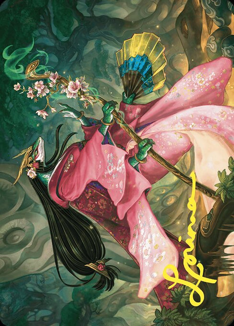 Sakiko, Mother of Summer // Sakiko, Mother of Summer (ACMM) (Foil) (Borderless) (#24)