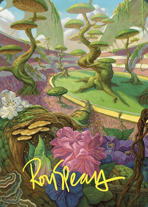 Undergrowth Stadium // Undergrowth Stadium (ACMM) (Foil) (Borderless) (#49)