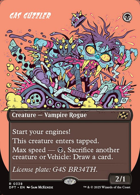 Gas Guzzler (DFT) (Foil) (Borderless) (#338)