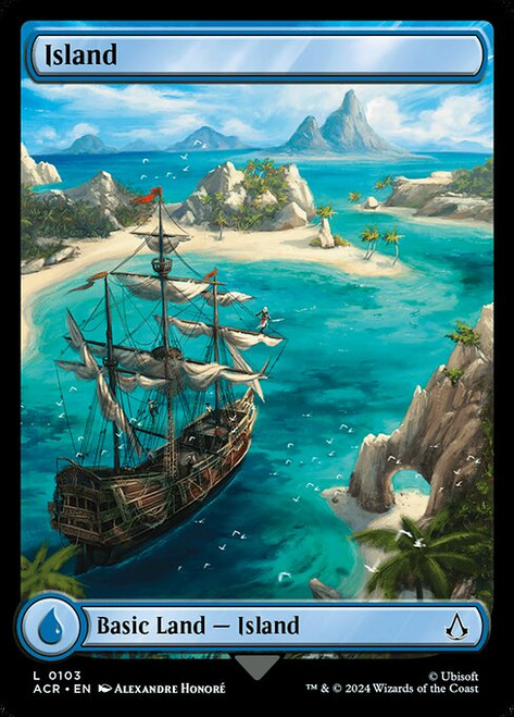 Island (ACR) (Foil) (Full Art) (#103)