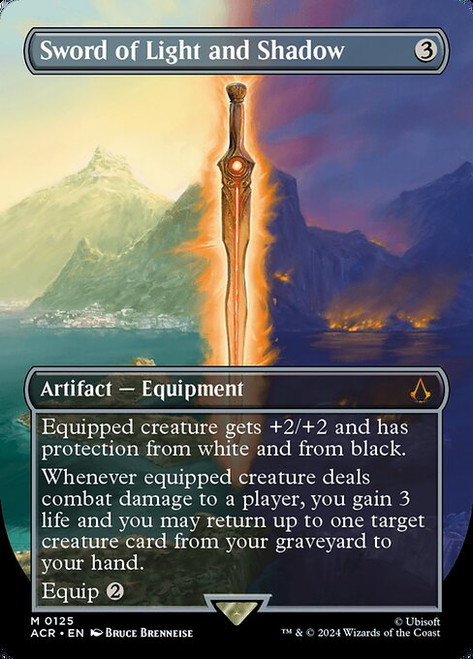 Sword of Light and Shadow (ACR) (Foil) (Borderless) (#125)