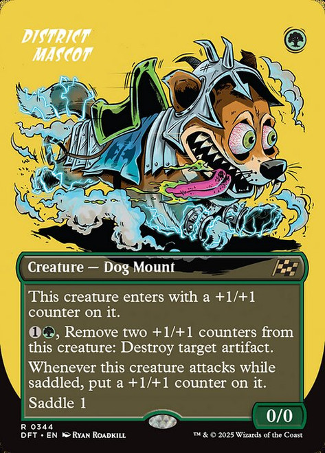 District Mascot (DFT) (Foil) (Borderless) (#344)