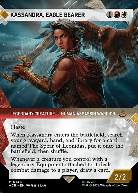 Kassandra, Eagle Bearer (ACR) (Foil) (Showcase) (#148)