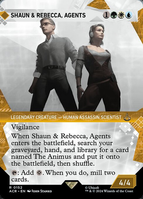 Shaun & Rebecca, Agents (ACR) (Showcase) (#152)