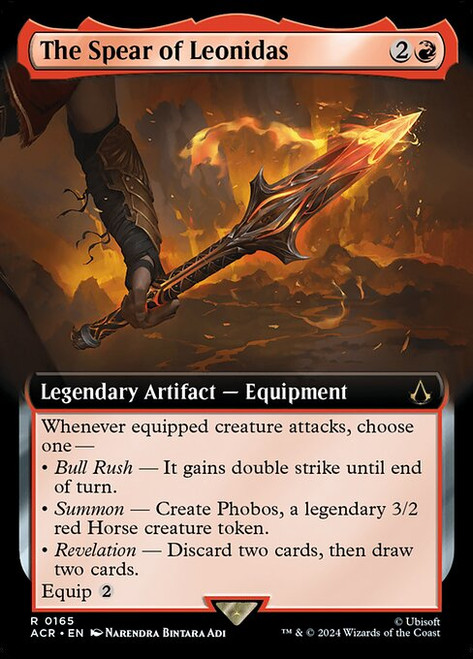 The Spear of Leonidas (ACR) (Foil) (Extended Art) (#165)