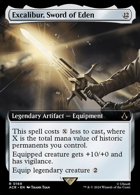 Excalibur, Sword of Eden (ACR) (Foil) (Extended Art) (#169)