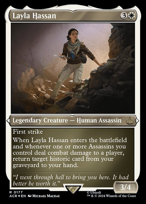 Layla Hassan (ACR) (FoilEtched) (#177)