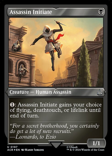 Assassin Initiate (ACR) (FoilEtched) (#197)