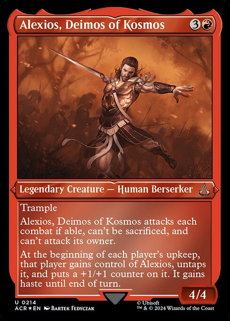 Alexios, Deimos of Kosmos (ACR) (FoilEtched) (#214)