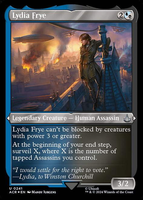 Lydia Frye (ACR) (FoilEtched) (#241)