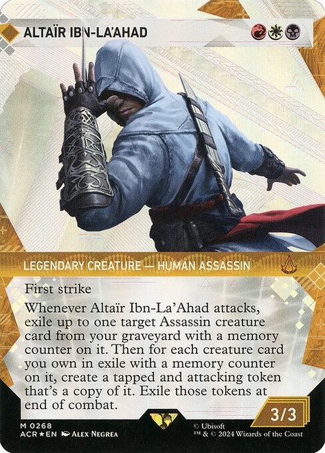 Altaïr Ibn-La'Ahad (ACR) (TexturedFoil) (Showcase) (#268)