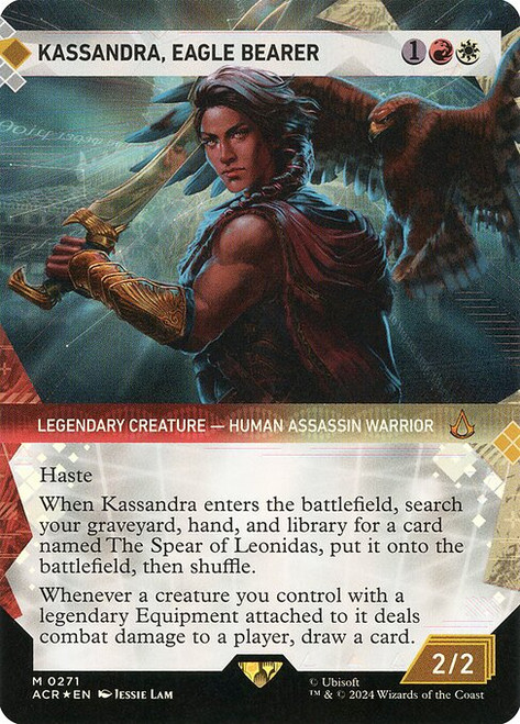 Kassandra, Eagle Bearer (ACR) (TexturedFoil) (Showcase) (#271)