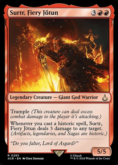Surtr, Fiery Jötun (ACR) (#293)