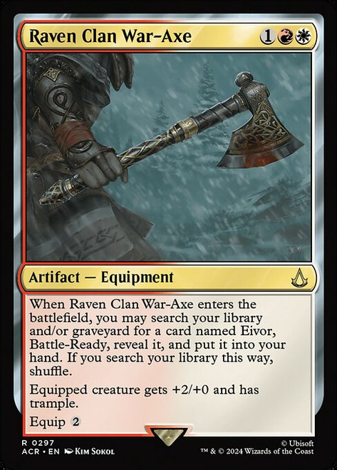 Raven Clan War-Axe (ACR) (#297)