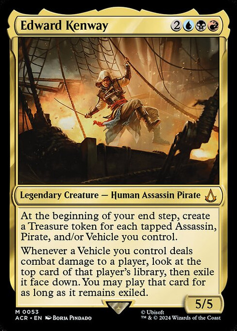 Edward Kenway (ACR) (Foil) (#53)