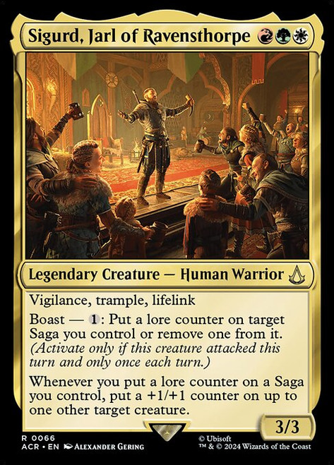 Sigurd, Jarl of Ravensthorpe (ACR) (Foil) (#66)