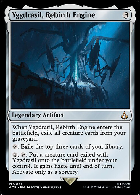 Yggdrasil, Rebirth Engine (ACR) (Foil) (#78)