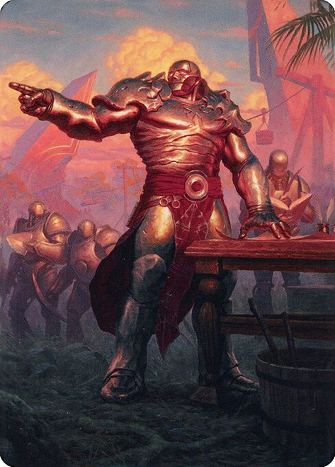 Karn, Living Legacy // Karn, Living Legacy (ADMU) (Foil) (Borderless) (#1)