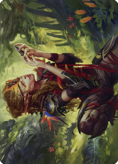 Meria, Scholar of Antiquity // Meria, Scholar of Antiquity (ADMU) (Foil) (Borderless) (#50)