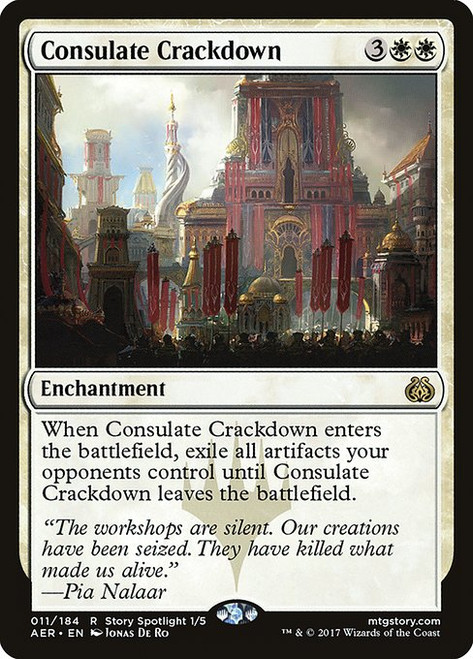 Consulate Crackdown (AER) (Foil) (#11)