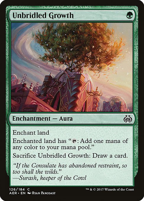 Unbridled Growth (AER) (Foil) (#126)