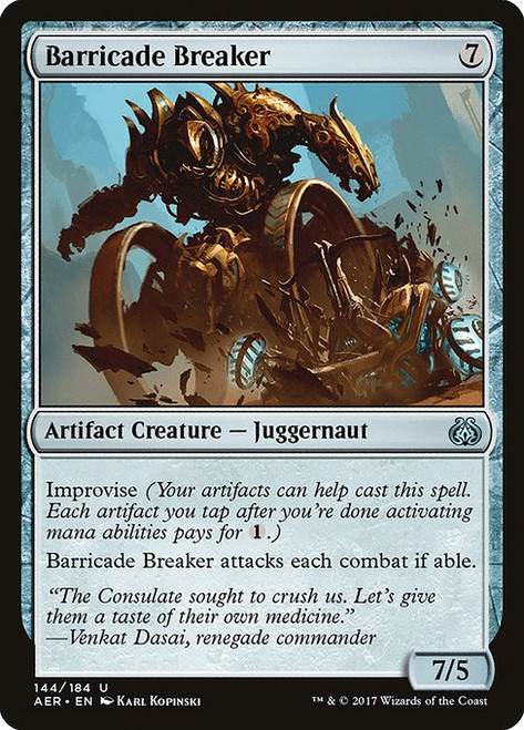 Barricade Breaker (AER) (Foil) (#144)
