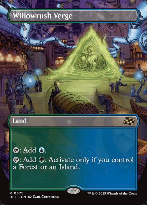 Willowrush Verge (DFT) (Foil) (Borderless) (#375)