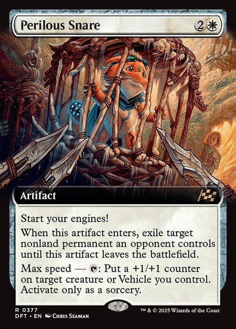 Perilous Snare (DFT) (Extended Art) (#377)