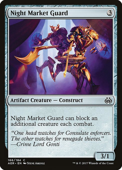 Night Market Guard (AER) (#166)