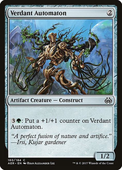 Verdant Automaton (AER) (Foil) (#180)