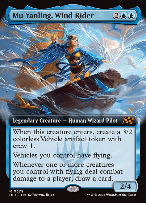 Mu Yanling, Wind Rider (DFT) (Extended Art) (#379)