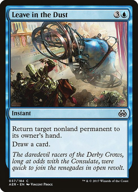 Leave in the Dust (AER) (Foil) (#37)