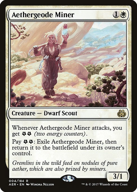 Aethergeode Miner (AER) (Foil) (#4)