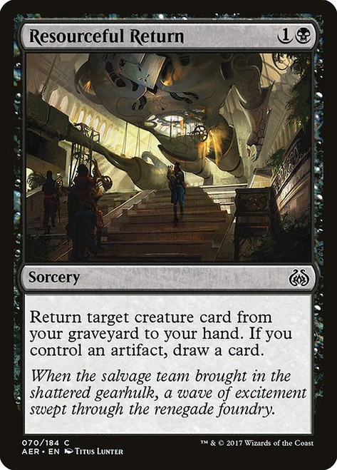 Resourceful Return (AER) (Foil) (#70)