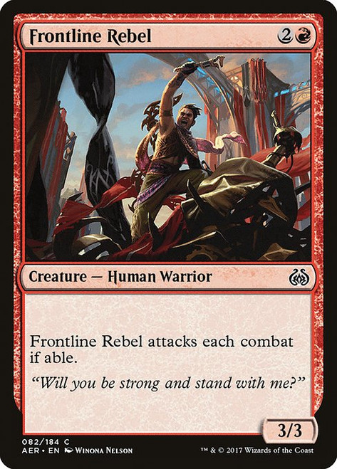 Frontline Rebel (AER) (Foil) (#82)