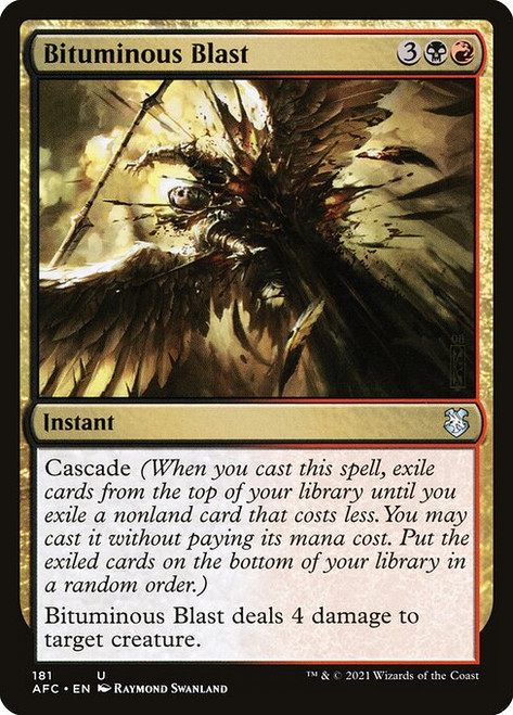 Bituminous Blast (AFC) (#181)