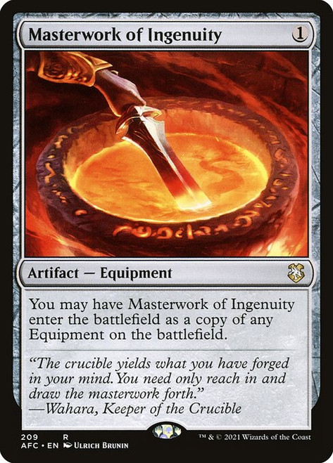 Masterwork of Ingenuity (AFC) (#209)