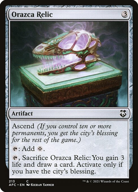 Orazca Relic (AFC) (#213)