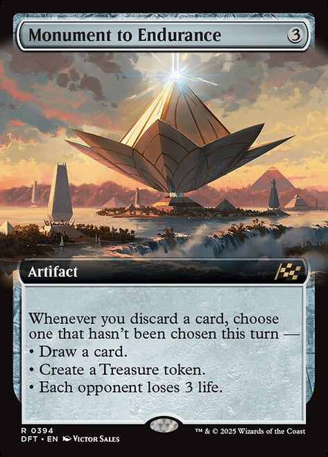 Monument to Endurance (DFT) (Foil) (Extended Art) (#394)