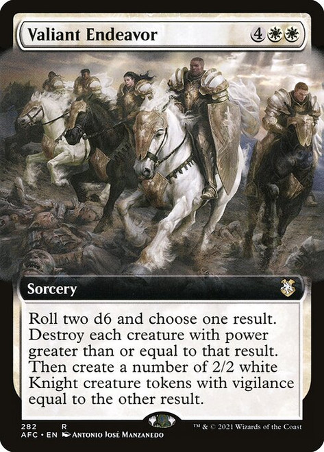 Valiant Endeavor (AFC) (Extended Art) (#282)