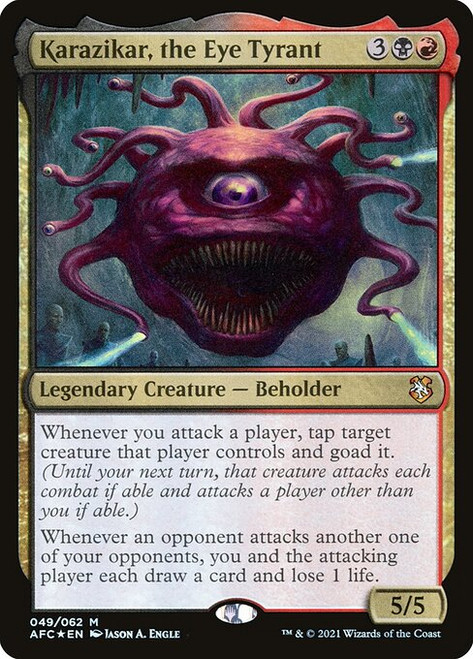 Karazikar, the Eye Tyrant (AFC) (Foil) (#49)