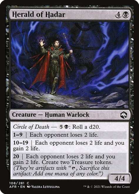 Herald of Hadar (AFR) (Foil) (#108)