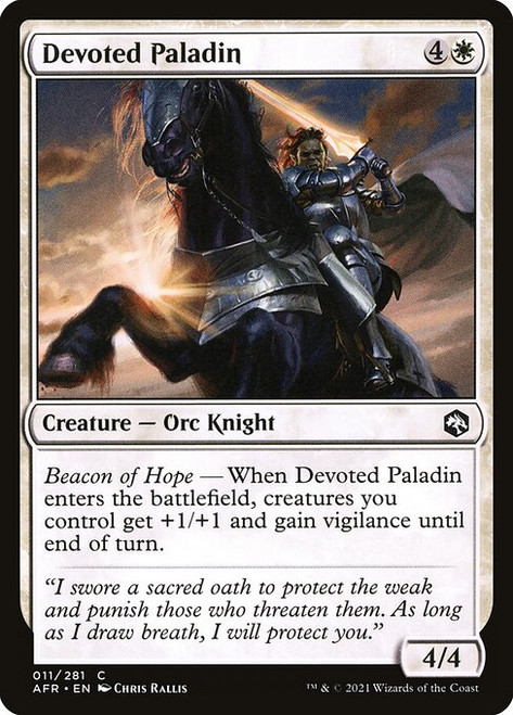 Devoted Paladin (AFR) (#11)