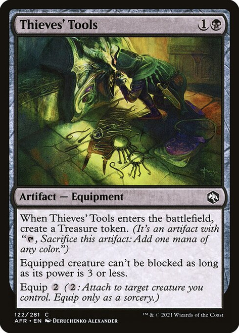 Thieves' Tools (AFR) (Foil) (#122)