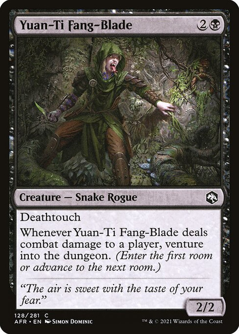 Yuan-Ti Fang-Blade (AFR) (#128)