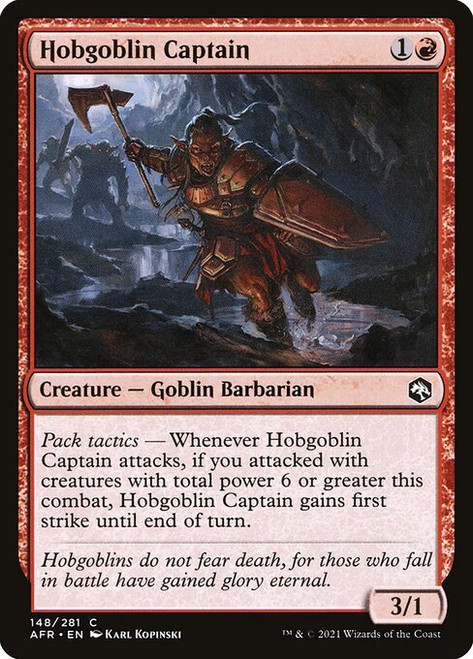 Hobgoblin Captain (AFR) (Foil) (#148)