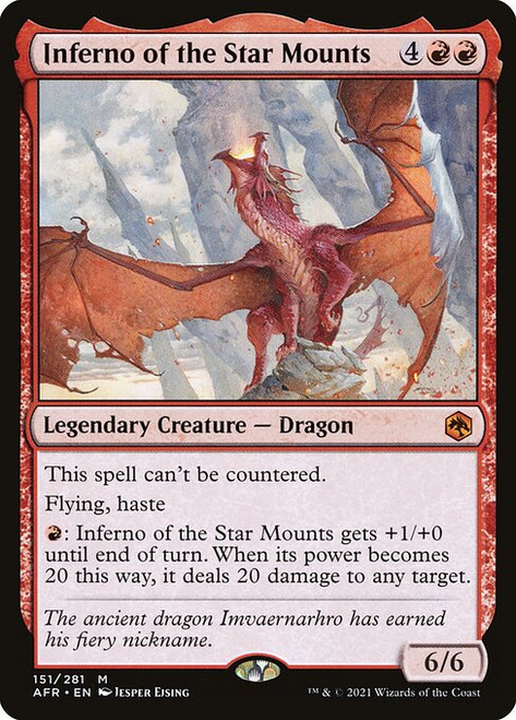 Inferno of the Star Mounts (AFR) (#151)